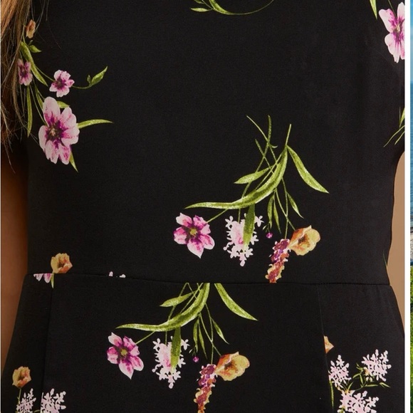 Lulus Blooming Vision Black Floral Dress - Picture 5 of 9